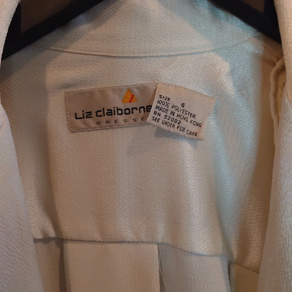Liz Claiborne Cream Jumpsuit - Picture 4 of 6